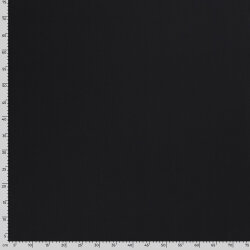 Baumwolljersey *Mila* Uni - blau-schwarz