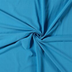 Katoenen tricot *Mila* - azuurblauw