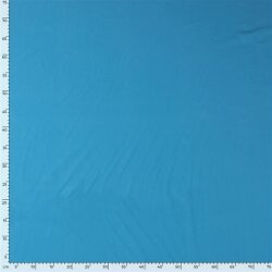Katoenen tricot *Mila* - azuurblauw