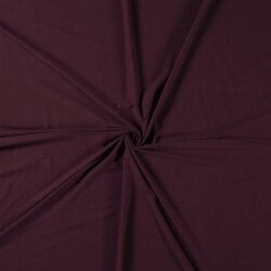 Cotton jersey *Mila* - dark wine red