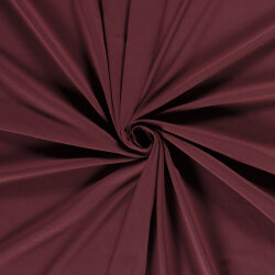 Jersey de algodón *Mila* - rojo vino oscuro