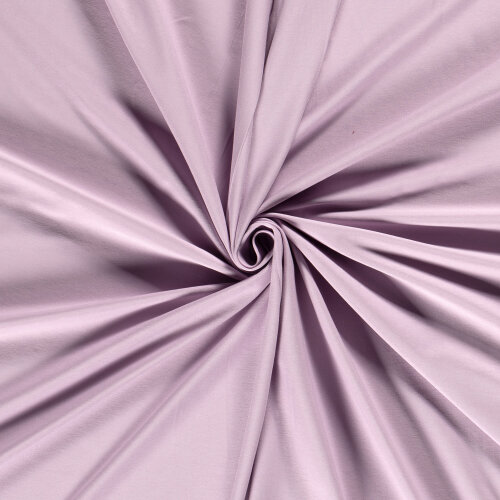 Baumwolljersey *Mila* Uni - lavendel