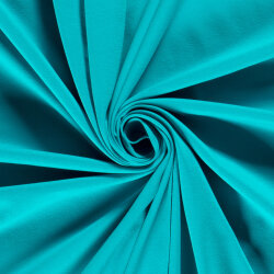 Baumwolljersey *Mila* Uni - meeresblau