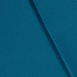 Baumwolljersey *Mila* Uni - pfauenblau
