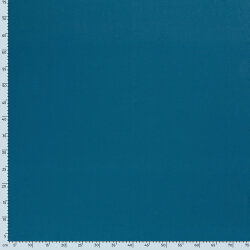 Baumwolljersey *Mila* Uni - pfauenblau