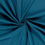 Baumwolljersey *Mila* Uni - pfauenblau