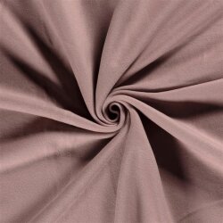 Baumwollfleece *Marie* - mauve