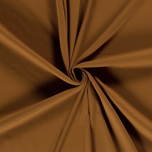 Ribbed jersey *Marie* - caramel