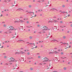 Cotton poplin birds