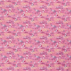 Cotton poplin birds