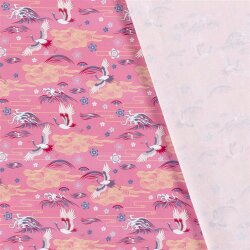 Cotton poplin birds