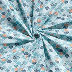 Cotton Poplin Abstract