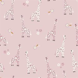 Baumwollpopeline Giraffe