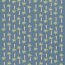 Cotton poplin palm trees - denim blue