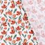 Katoen poplin bloemen