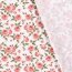 Cotton poplin roses