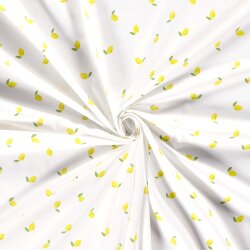 Cotton poplin LEMONS