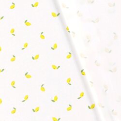 Cotton poplin LEMONS