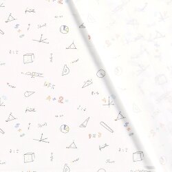 Popeline di cotone Matematica