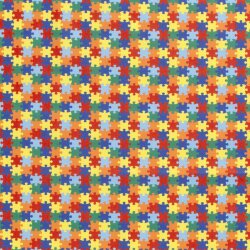 Puzzle de popeline de coton