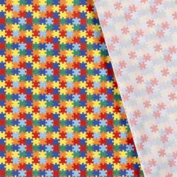 Puzzle de popeline de coton