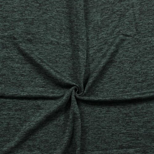 Toison tricotée *Marie* vert mystique tacheté