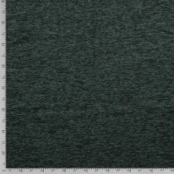 Knitted fleece *Marie* mottled mystic green