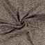 Knitted fleece *Marie* mottled natural