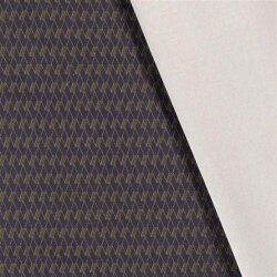 Bengaline kleine Rauten - dunkelstahlblau