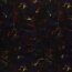Polyester Viskose Mix Discharge-Druck Muster - dunkelblau