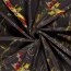 Polyester Viskose Mix Discharge-Druck Kringelmuster - dunkelgrau