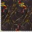 Polyester Viskose Mix Discharge-Druck Kringelmuster - dunkelgrau