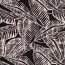 Viscose jersey abstract leaves - wine red