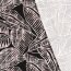 Viscose jersey abstract leaves - wine red