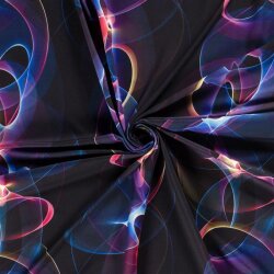 Maillot fonctionnel Sportswear Digital lumières multicolores - noir