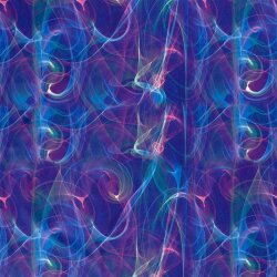 Functional Jersey Sportswear Digital Abstract Lights -...