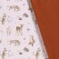 Softshell Digital Schattige Bosdieren - gebroken wit