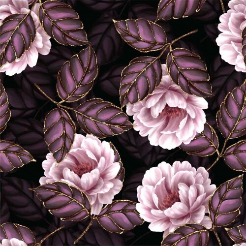 Softshell digitale rozen - antiek roze