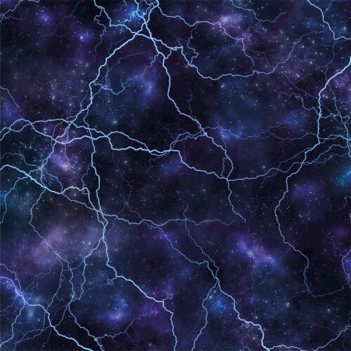 Softshell Digital Lightning - nachtblauw