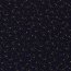 Cotton poplin foil print starry sky - midnight blue