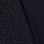 Cotton poplin foil print starry sky - midnight blue