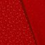 Cotton poplin foil print starry sky - red