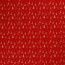 Cotton Poplin Foil Print Christmas Trees with Stars - Red