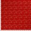 Cotton Poplin Foil Print Christmas Trees with Stars - Red