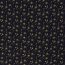 Cotton Poplin Foil Print Star Rain - Midnight Blue
