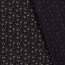Cotton Poplin Foil Print Star Rain - Midnight Blue