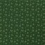 Cotton Poplin Foil Print Star Rain - Fir Green