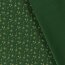 Cotton Poplin Foil Print Star Rain - Fir Green