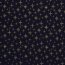 Cotton poplin foil print sparkling stars - midnight blue