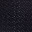 Katoen popeline folieprint fonkelende sterren - middernachtblauw